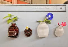 Mini Planter Fridge Magnet - Set of 4