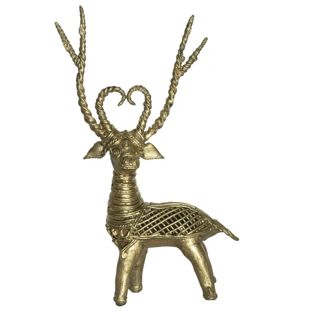 Dokra table-top Deer