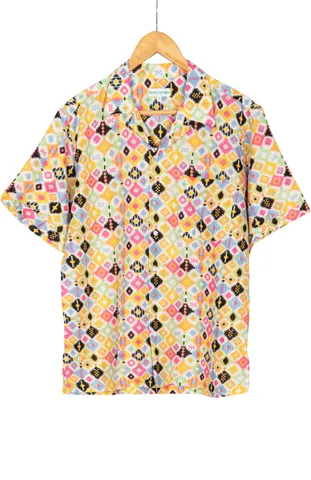 Printed Cotton Half Sleeve Shirt