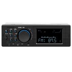 SWM M2 Bluetooth Car Stereo Car Audio FM Radio 60W Output