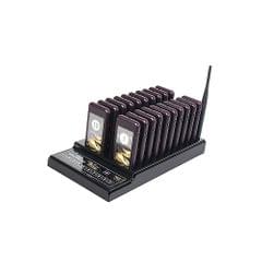 Wireless Calling System Restaurant Pager System Vibration - EU Plug
