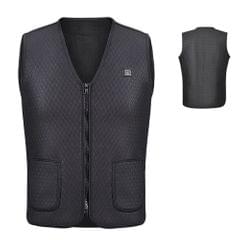 Outdoor Motorcycle USB Heating Vest Jacket Men and Women for - XXL