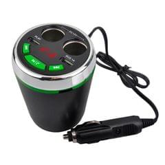 A23 Multi-function Car Kit Bluetooth Charger Cigarette Lighter, Support Bluetooth / TF Card / USB Disk / USB