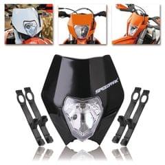 Speedpark KTM Cross-country Motorcycle LED Headlight Grimace Headlamp (Black)