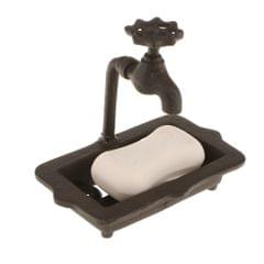 Vintage Cast Iron Tap Soap Holder Soap Dish Holder Stand Home Decor