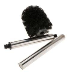 Stainless Steel Handle Toilet Brush Cleaning Brush and Holder Set