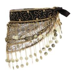 Fashion Belly Dancing Coins Hip Scarf Sequins Waist Chain Charms Skirt