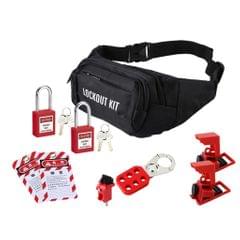 Lockout tagout kit combination bag