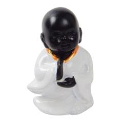 Lovely Buddhist Monk Doll Home Shelf Desk Car Ornaments Lucky Gifts