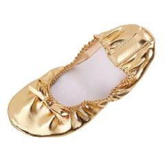 Leather Ballet Belly Slippers Dance Shoes Gymnastics Yoga Shoes for Women