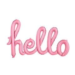 Hello Party Letters Large Foil Helium Balloon