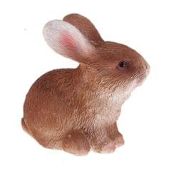 Handmade Resin Craft Rabbits Figurine Home Decor Gifts Lawn Ornament