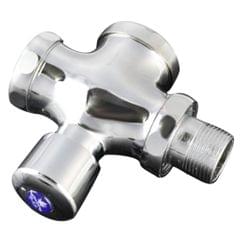 Toilet Push Flush Valve Surface Mounted Flusher Brass