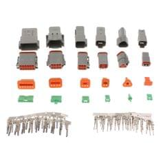 Genuine Deutsch DT Series Grey Connector Kits 2 3 4 6 8 12 Pin Pins