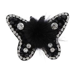 Rhinestone Butterfly Patch Bead Applique Costume Sewing Decor