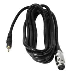 0.5m 3.5mm Male to XLR Female Microphone Audio Cord Cable