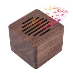 Wooden Music Box Minimalism cube Musical Box Birthday