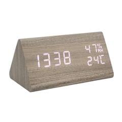 Multifunctional Wooden Clock Led Digital Clock Camphor Wood