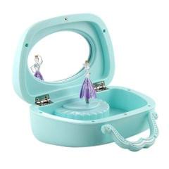 Creative Rotating Dancing Ballet Girl Music Box Girl Birthdfay Gifts Green