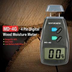 MD-4G 4 Pins Wood Moisture Meter Digital LCD Soil Grain Moisture Meters