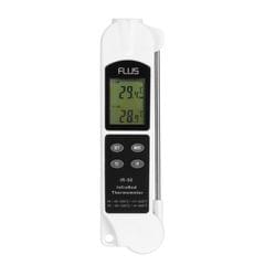 FLUS IR-90 Food Laser Infrared with Probe Handheld Portable Digital Electronic Outdoor 2 in 1Thermometer