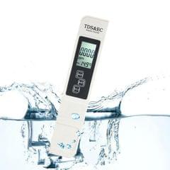 Digital Multi-function LCD Monitor TDS & EC Meter Water Measurement Test Tool (Beige)