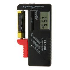 BT-168D Digital LCD Display Battery Universal Tester for 1.5V AAA, AA and 9V 6F22 Batteries