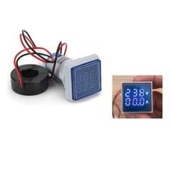AD16-22FVA Square Signal Indicator Type Mini Digital Display AC Voltage And Current Meter