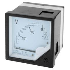 6L2 450V Panel AC Voltmeter (Black)