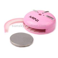 Mini Low Frequency Pulse Massager Help Dispel Eyes Pouch and Dark Under-Eye Circles Facial Patch (Pink)