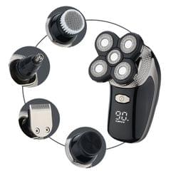5-in-1 Multi-function Razor LCD Digital Display Razor Nose Hair Trimmer Hair Clipper Set