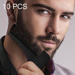 10 PCS L Shaped Beard Shaper  Facial Hair Shaping Tool, Random Color Delivery