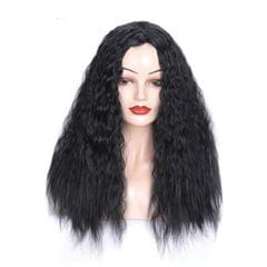 Matte Realistic Corn Perm Long Curly Hair Woolen Volume Wig Headgear