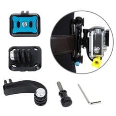 TMC HR315 4 in 1 Cameras Waist Buckle Adapter Set for GoPro HERO9 Black / HERO8 Black / HERO7 /6 /5 /5 Session /4 Session /4 /3+ /3 /2 /1, DJI Osmo Action and Other Action Cameras