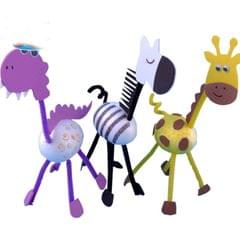 2 PCS DIY Homemade 3D Animals Kindergarten Learning Early Education Toys, Random Style Delivery