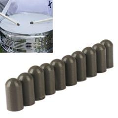 10PCS Gray Silicone Drum Stick Cover, Size:1.7?0.59?0.87cm
