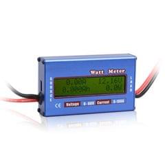 Digital 60V/100A Balance Voltage Power Analyzer Watt Meter (Blue)