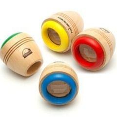 Magical Kaleidoscope Spinning Bee-eye Effect Prism Observation Children Wooden Toys Scientific Exploration Experiment Toys, Size: 5*5cm