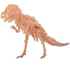 Puzzle Wooden Tyrannosaurus Rex Model /DIY Simulation 3D Three-dimensional Tyrannosaurus Rex Jigsaw Puzzle Toy For Children