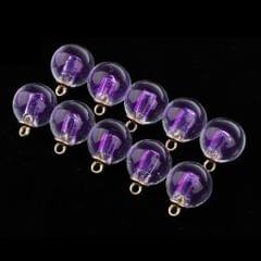 10x Clear Multicolor Round Crystal Glass Ball Pendant Christmas Gifts