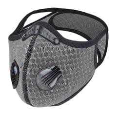 Cycling Half Face Mask Biking Adjustable Facemask Antidust PM2.5 Filter