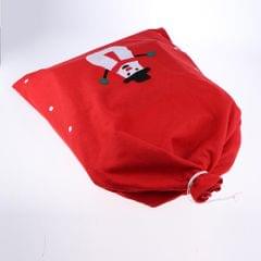 Red Felt Christmas Sack Large Christmas Bag Xmas Bags Drawstring Gift Bags 70x50cm