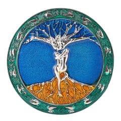Celtic Style Tree Of Life Roots Branches Round Belt Buckle For Mens