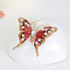 New Colorful Butterfly Rhinestone Brooch (Colorful Light)