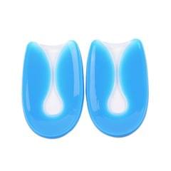 5 Pairs U-shaped Heel Pad Soft and Comfortable Shock Absorption Silicone Pad Insole