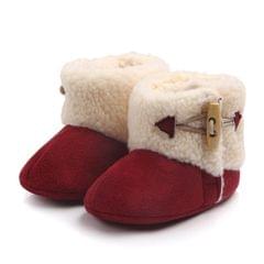 Fashion Winter Infant Warm Ankle Snow Boots Toddler Fur Plush Insole Buckle Boots Shoes