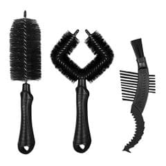 Bicycle Cleaning Brush Bike Chain Tyre Wheel Wash Cleaner Tool Set