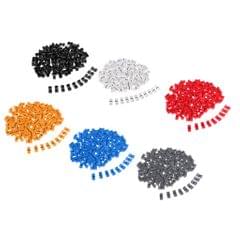 100 Pieces Touch Sensitive Slider Ribbed Mixer Fader Knob Caps 8mm