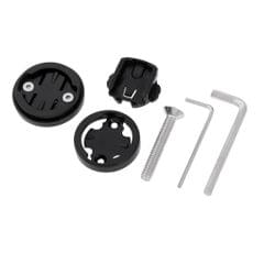 Universal Bicycle Stem Top Cap Computer GPS Stopwatch Mount Bracket Black