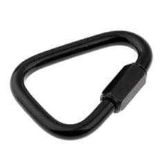 Triangle Stainless Steel Carabiner Outdoor Camping Keychain Quick Link